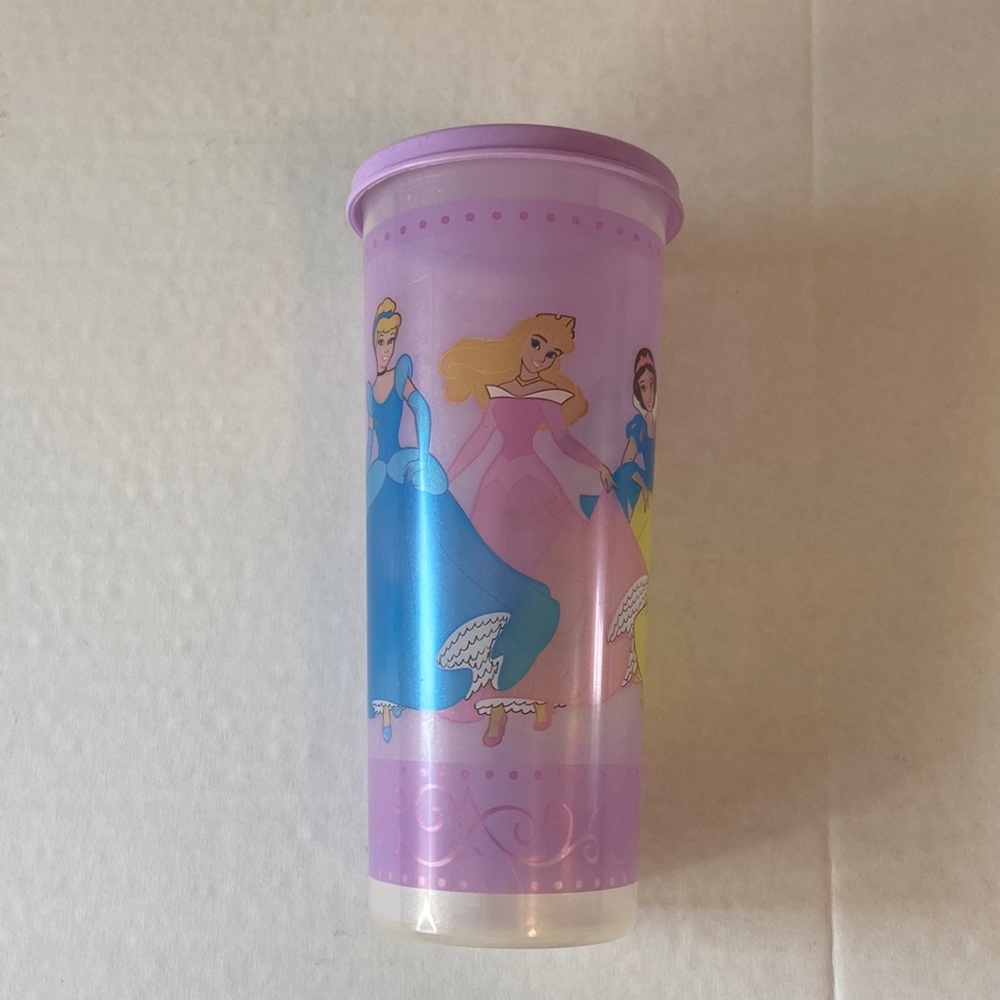 Disney Princess Tupperware Tumbler with lid